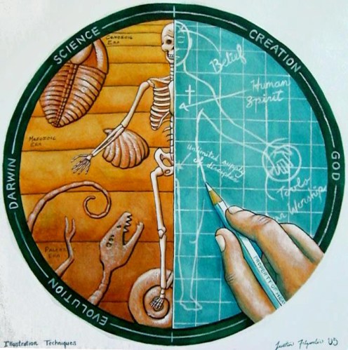 Evolution_vs__Creation_by_geekblz